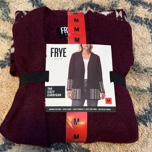 FRYE cozy cardigan